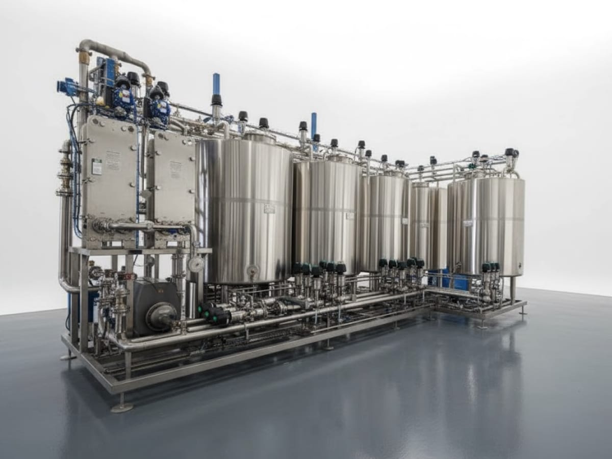 Equipment 2 CIP Skids