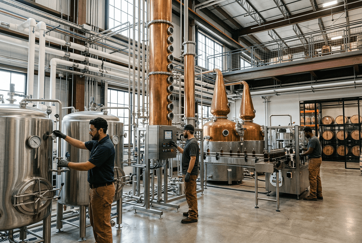 Distillery Engineering & Distillation Systems Built for Profitable Spirits Production