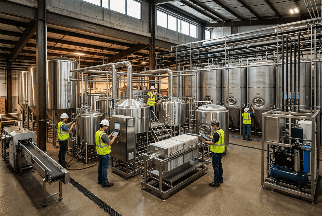 Brewery Design & Fermentation Engineering Built for Profitable Scale